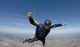 跳伞视频,跳伞极限运动瞬间回顾